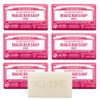 Dr. Bronner's Pure-Castile Magic Soap Bars (Rose, 5 oz, 6-Pack)- Made with Regenerative Organic Certified Oils- For Face, Body & Hair - Gentle, Vegan- Bar Soaps for Men & Women view 1