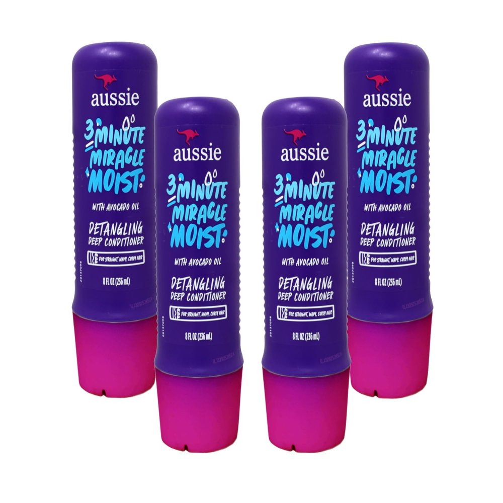 Aussie 3 Minute Miracle Conditioner - 8 Oz, Pack of 4