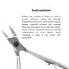Professional Cuticle Nipper Mundial 772 PR - Brazilian Manicure Quality Long Handle Stainless Steel Trimmer Cutter for Fingernails and Toenails view 4