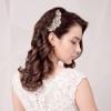 Ammei Headpiece Rose Gold Wedding Hair Comb With Pearls and Crystals Wedding Hair Accessories Bridal Headpiece Or For Parties (Rose God) view 4