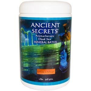 ANCIENT SECRETS BATH SALTS,UNSCENTED, 2 LB