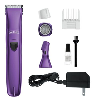 Wahl Pure Confidence Rechargeable Electric Trimmer, Shaver, & Detailer for Smooth Shaving & Trimming of The Face, Underarm, Eyebrows, & Bikini Areas Model 9865-100