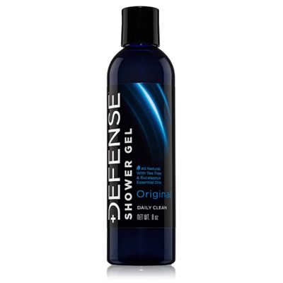 Defense Soap Tea Tree Body Wash | All Natural Organic Shower Soap for Athletes | Odor Control & Skin Fungal Protection for Sports, Post Workout & Recovery - 8 oz