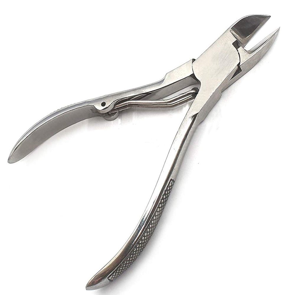 OdontoMed2011 NAIL CLIPPERS  PROFESSIONAL NAIL NIPPER FOR THICK AND INGROWN TOENAILS - CUTICLE NIPPERS/TOENAIL CLIPPERS, PREMIUM QUALITY - HEAVY-DUTY STAINLESS STEEL ODM