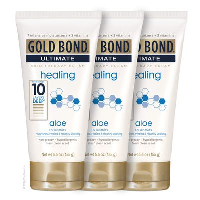 Gold Bond Healing Hydrating Cream, 5.5 oz., With Aloe, Immediate 24-Hour Hydration