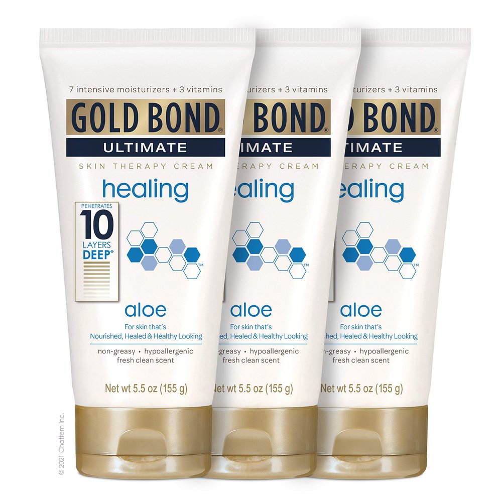 Gold Bond Healing Hydrating Cream, 5.5 oz., With Aloe, Immediate 24-Hour Hydration