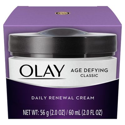 Olay Age Defying Classic Daily Renewal Cream, 2 Oz, Pack of 2