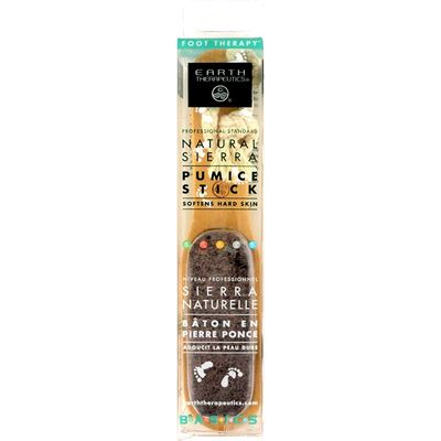 Earth Therapeutics Foot Therapy/Natural Sierra Pumice Stick, 1 stick (Pack of 24)