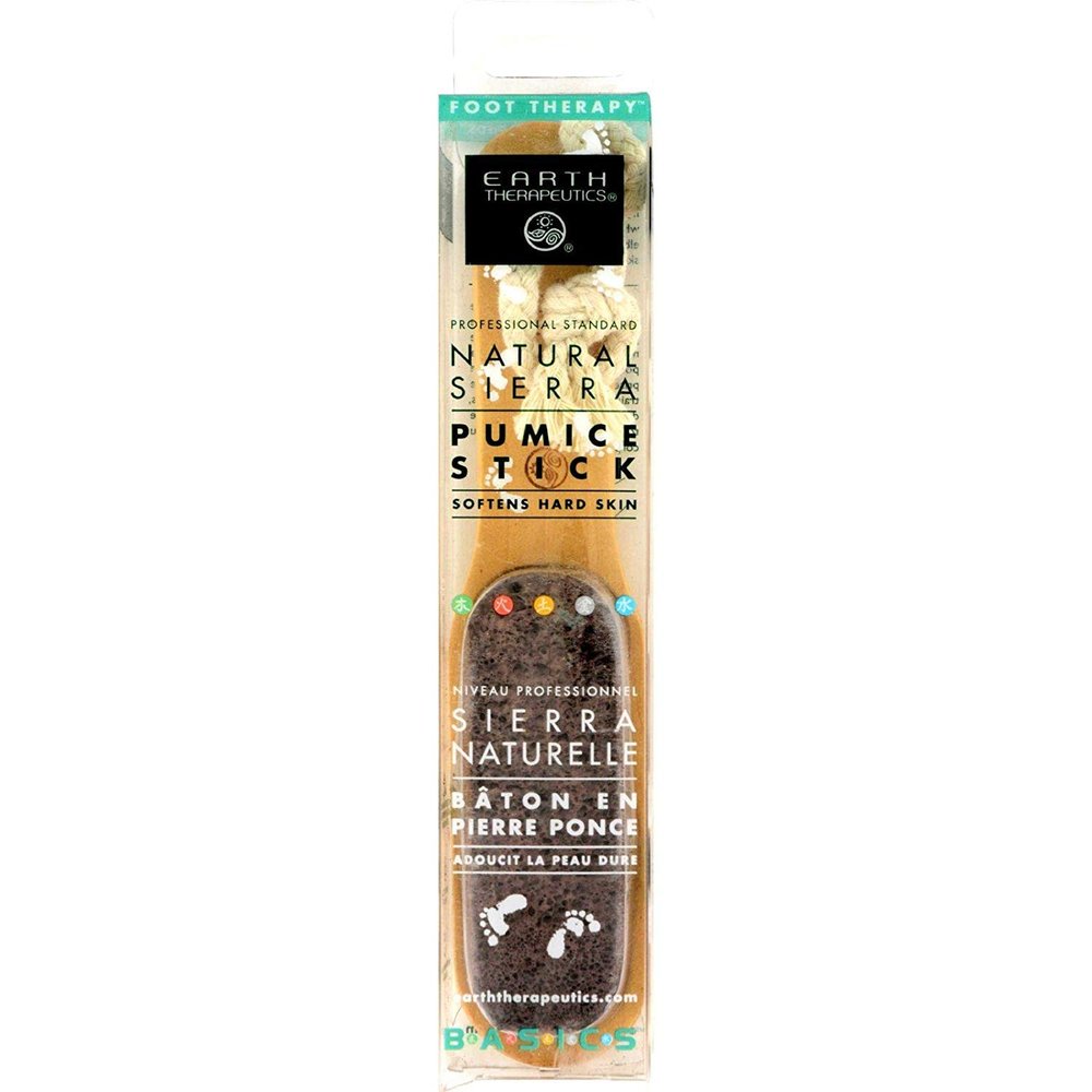 Earth Therapeutics Foot Therapy/Natural Sierra Pumice Stick, 1 stick (Pack of 24)