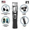 Wahl USA Rechargeable Lithium Ion All in One Beard Trimmer for Men with Detail and Ear & Nose Hair Trimmer Attachment  Model 9854-600B view 2