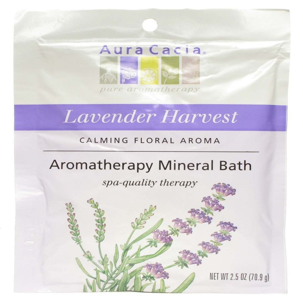 Aura Cacia Bath Mnrl Lavendar Relaxing