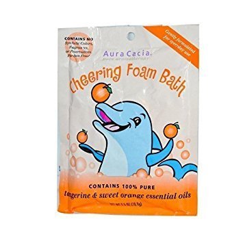 A/C Kids Foam Bath Cheer Size 2.5z Aura Cacia Cheering Foam Bath18