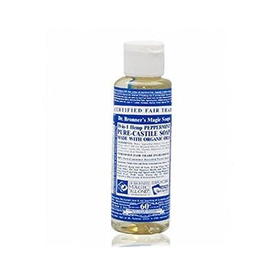 DR. BRONNER'S Castile LIQ SP,OG3,PPRMNT 16 OZ 1-EA