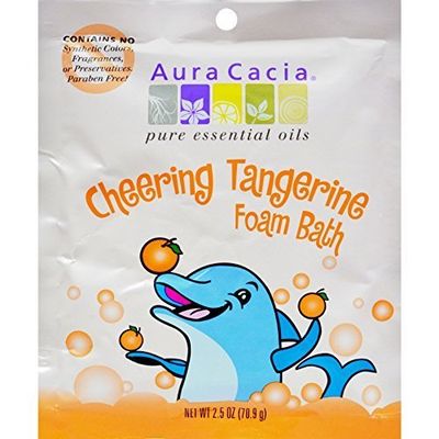 A/C Kids Foam Bath Cheer Size 2.5z Aura Cacia Cheering Foam Bath