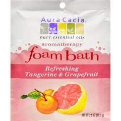 Aura Cacia Foam Bath Tang&Grapefruit 2.5 Oz
