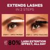 L'Oreal Paris Makeup Double Extend Tubing Mascara, Lengthening 2 Step Mascara, Smudgeproof, Black view 3
