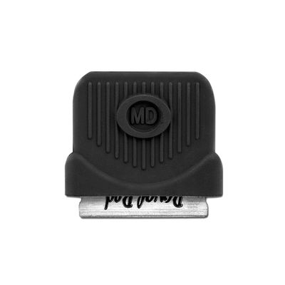 Black MD Flexible Rubber Razor Holder for Detail and Closeup Work