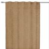 Accents de Ville Bandol Curtain with Back Tabs, Brown, 42-inch x 90-inch view 1