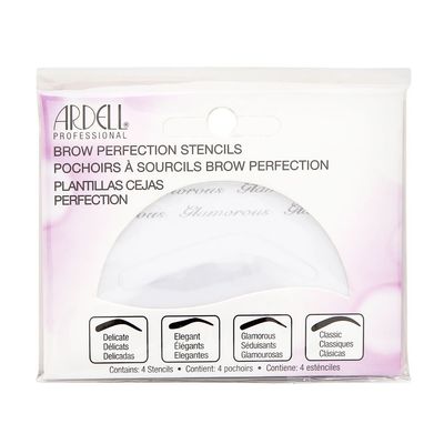 Ardell Brow Perfection Stencils 4 Stencils Black