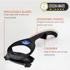 Bakblade 2.0 Back Shavers for Men: DIY Hair Shaver, Safety Blade Technology & Ergonomic Handle, Wet & Dry Shaving (Extra Blades Included) view 3