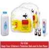 Cableinthebay TSA Approved Clear Travel Toiletry Bag-Quart Sized with Zipper-Airport Airline Compliant Bag/Bottles-Men's/Women's 3-1-1 Kit+Travel (2 PACK) view 4