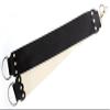 West Coast Shaving 3" Strop, Latigo Leather and Linen, Black view 3