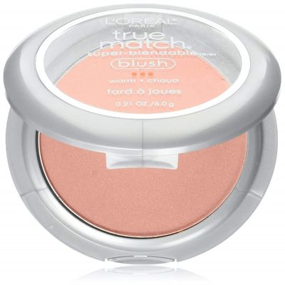 L'Oral Paris True Match Super-Blendable Blush, Precious Peach, 0.21 oz.