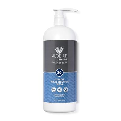 Aloe Up Sport Sunscreen Lotion SPF 30, Water Resistant,