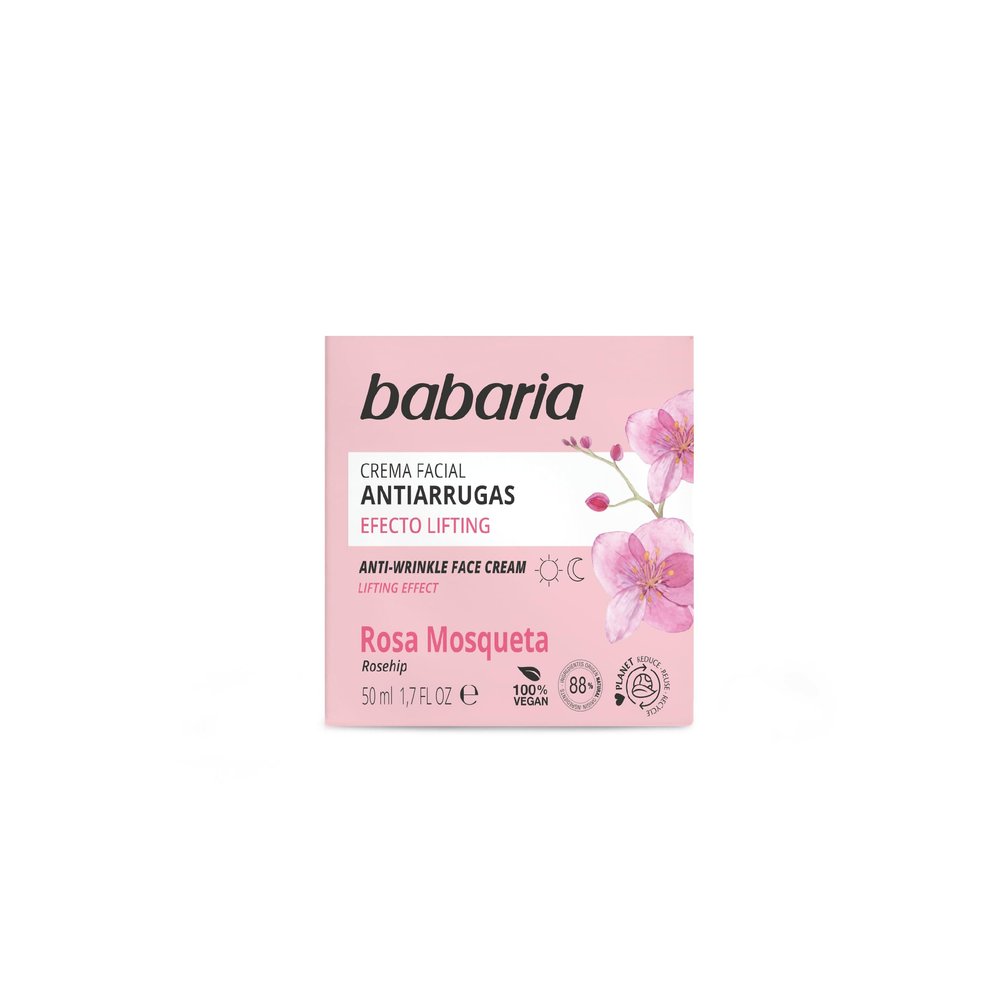Babaria Rosa Mosqueta Facial Antiarrugas Efecto Lifting 50Ml