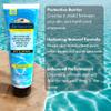 DERMASWIM Pre-Swim Lotion for Chlorine Protection  8 fl oz | 97.5% Natural & Paraben-Free | Vitamin-Enriched with Aloe & Green Tea | Shields & Moisturizes Skin Before Swimming in Pools or Hot Tubs view 4