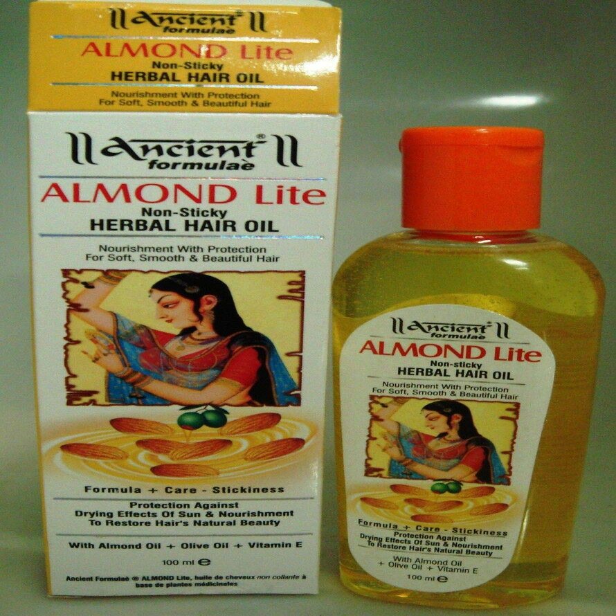Ancient Formulae Almond Lite Herbal Asian Hair Oil - 200Ml