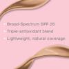 Neutrogena Healthy Skin Liquid Foundation Makeup with Broad Spectrum SPF 20 Sunscreen, Lightweight, Medium Coverage Makeup with Sunscreen and Pro-Vitamin B5, Nude 40, 1 fl. oz view 3