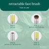EcoTools Retractable Face Makeup Brush, Kabuki Brush for Foundation, Blush, Bronzer, & Powder, Travel Friendly & Perfect for On The Go, Eco Friendly, Synthetic & Cruelty Free Bristles, 1 Count view 3