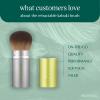 EcoTools Retractable Face Makeup Brush, Kabuki Brush for Foundation, Blush, Bronzer, & Powder, Travel Friendly & Perfect for On The Go, Eco Friendly, Synthetic & Cruelty Free Bristles, 1 Count view 4