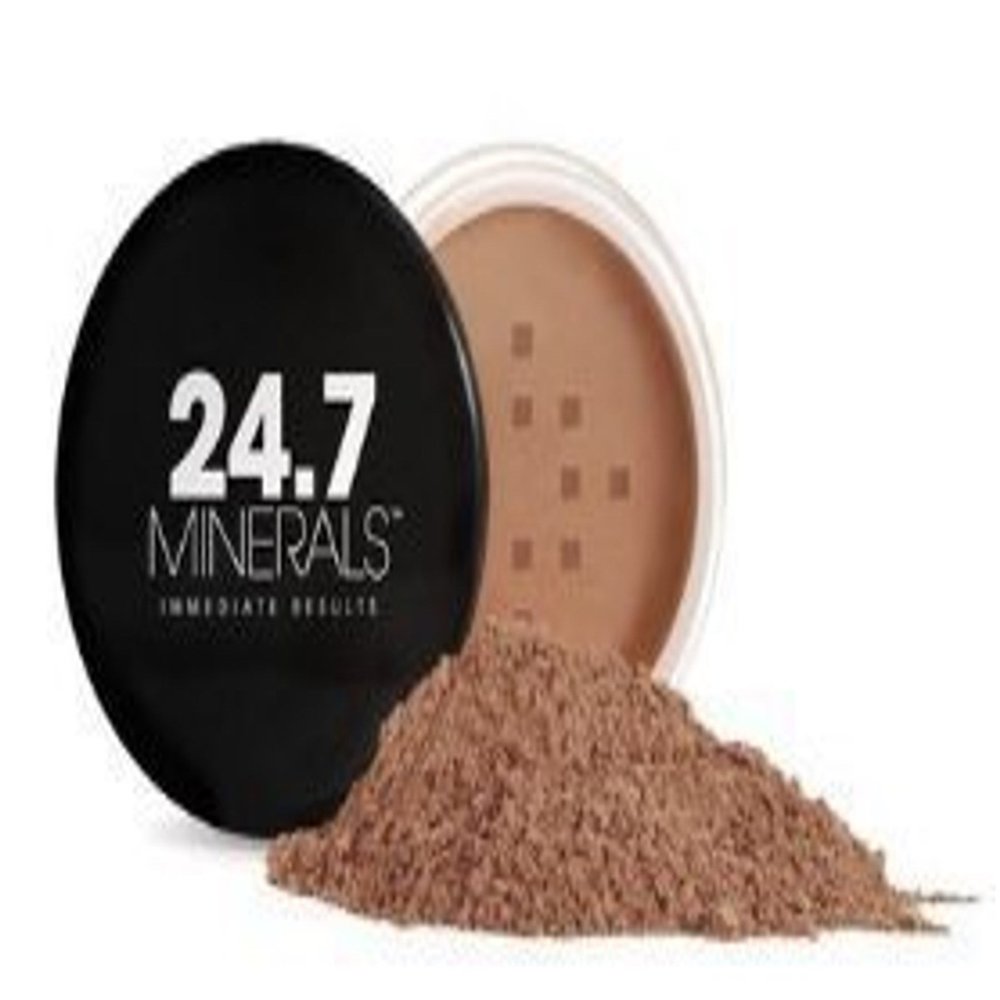 24.7 Minerals Immediate Results, 2g Anti Aging Mineral Foundation with Spf 16, Medium Beige, Retail $30