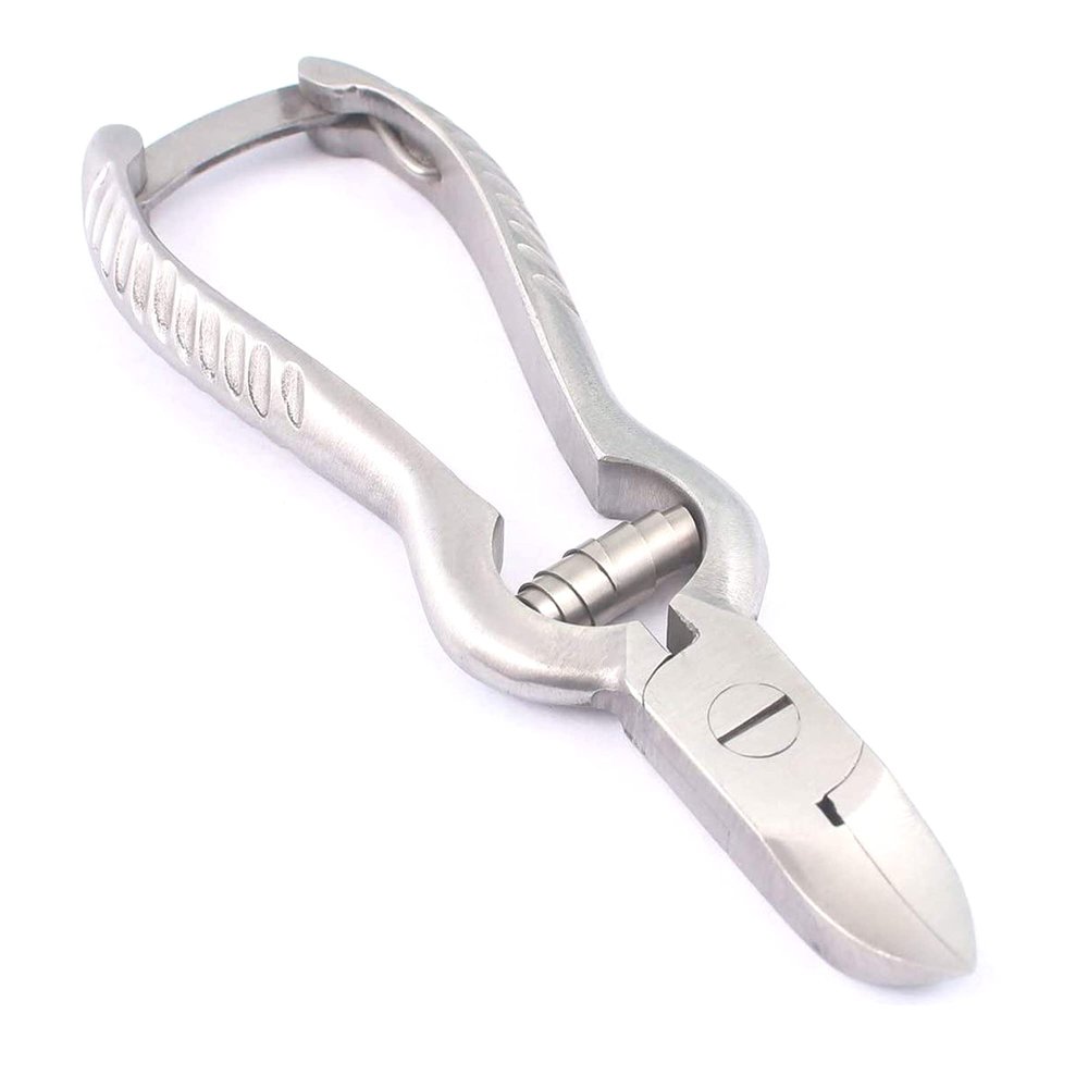 OdontoMed2011 BARREL SPRING NAIL NIPPERS 4.5 STRAIGHT JAW GERMAN GRADE ODM