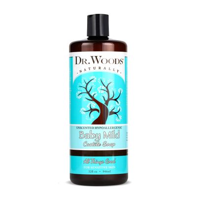 Dr. Woods Unscented Baby Mild Liquid Castile Soap - 32 Fl Oz