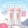 Evian Facial Spray 1.7 oz Travel Duo - Hydrating Mineral Water Mist for Face & Skin - Refreshes Makeup and Tones - TSA-Approved Mini Facial Spray to Hydrate and Soothe Skin On-the-Go view 2