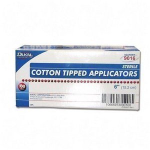 Dukal Applicator Cotton Tip ST 6", Model 9016