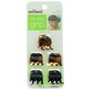 Scunci No-Slip Grip Mini Jaw Clips, 5 Count (Pack of 1) view 1