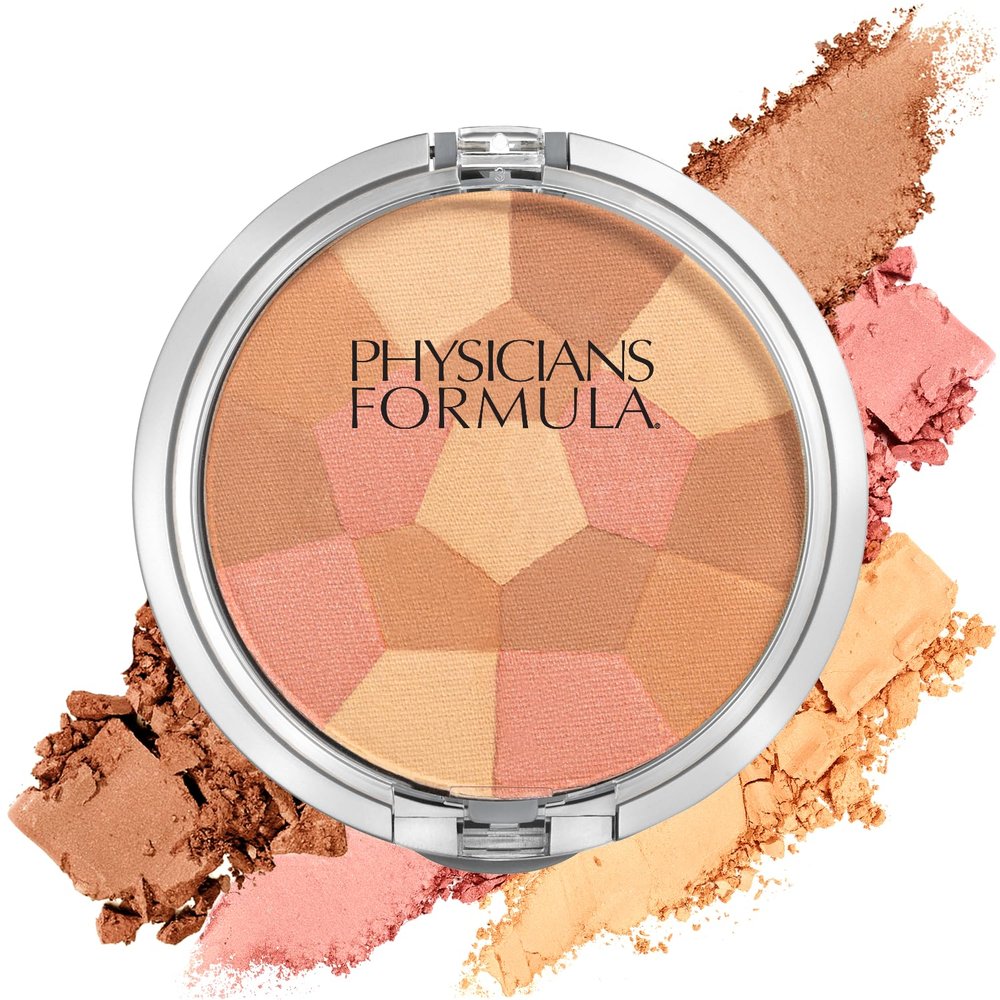 Physicians Formula Powder Palette Multi-Colored Blush, Silky Smooth Formula, Hypoallergenic, Blends Easily Without Irritation  Blushing Peach