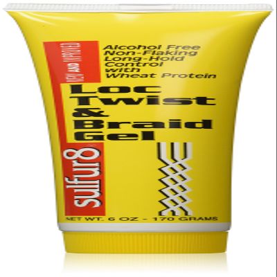 Sulfur8 Loc Twist and Braid Gel, 6 Ounce