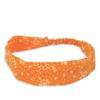 Orange Burst Fabric Headband view 1