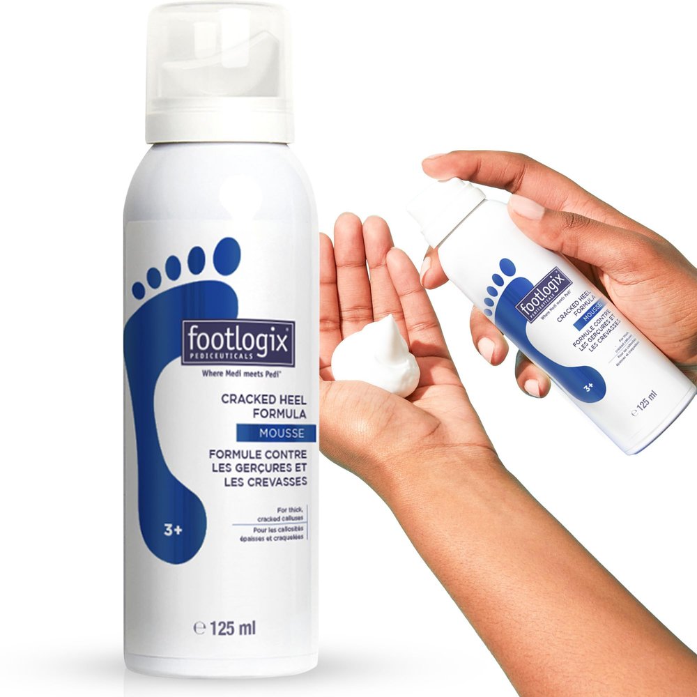 FOOTLOGIX Cracked Heel Formula, White 4.23 Ounce