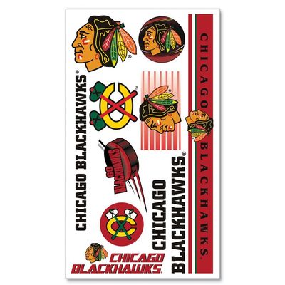 Wincraft NHL Chicago Blackhawks 14339021 Tattoos