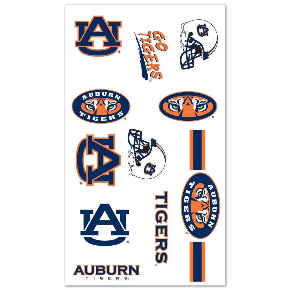 WinCraft NCAA Auburn University 14308012 Tattoos