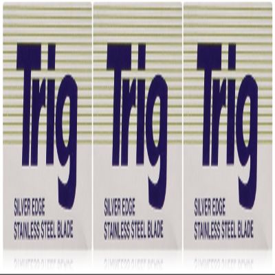 Trig Silver Edge Stainless Double Edge Razor Blades - 30 Ct