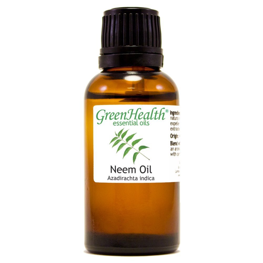 GreenHealth Neem Oil 100% Pure 1oz (30ml) with Euro Dropper