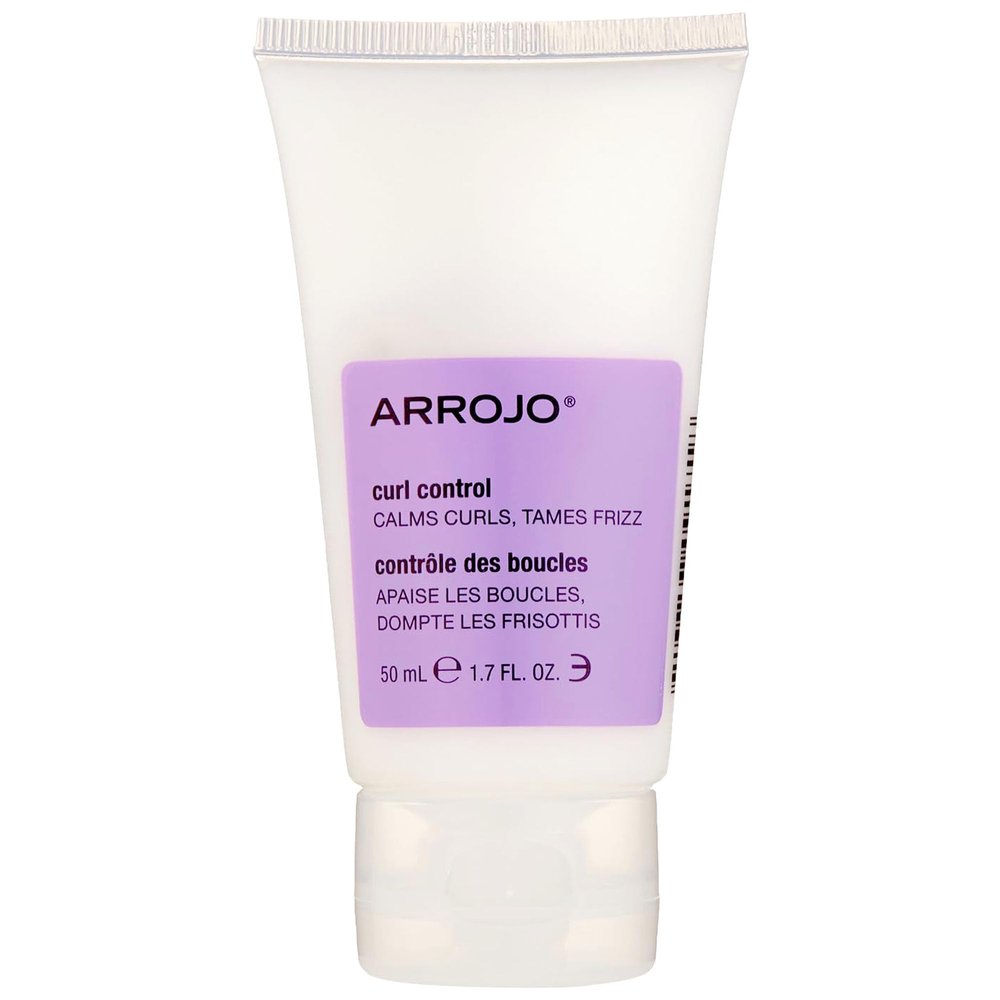 ARROJO Curl Control Curly Hair Gel  Curly Hair Products for Unruly Curls  Sulfate Free Curl Gel w/Vitamin B5  Hair Gel for Curly Hair to Calm & Control  Anti Frizz Hair Products (1.7 oz)