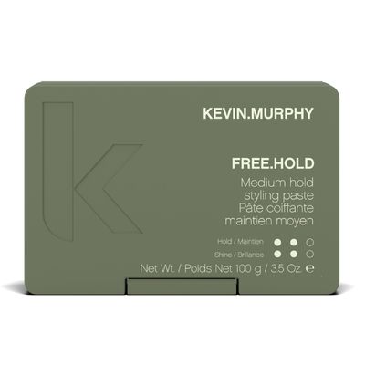 KEVIN.MURPHY FREE.HOLD - Hair Styling Paste - For All Types - Medium Hold - Hair Breakage Prevention - Styling Product - Paraben Free Hair Care - 100 g / 3.5 oz